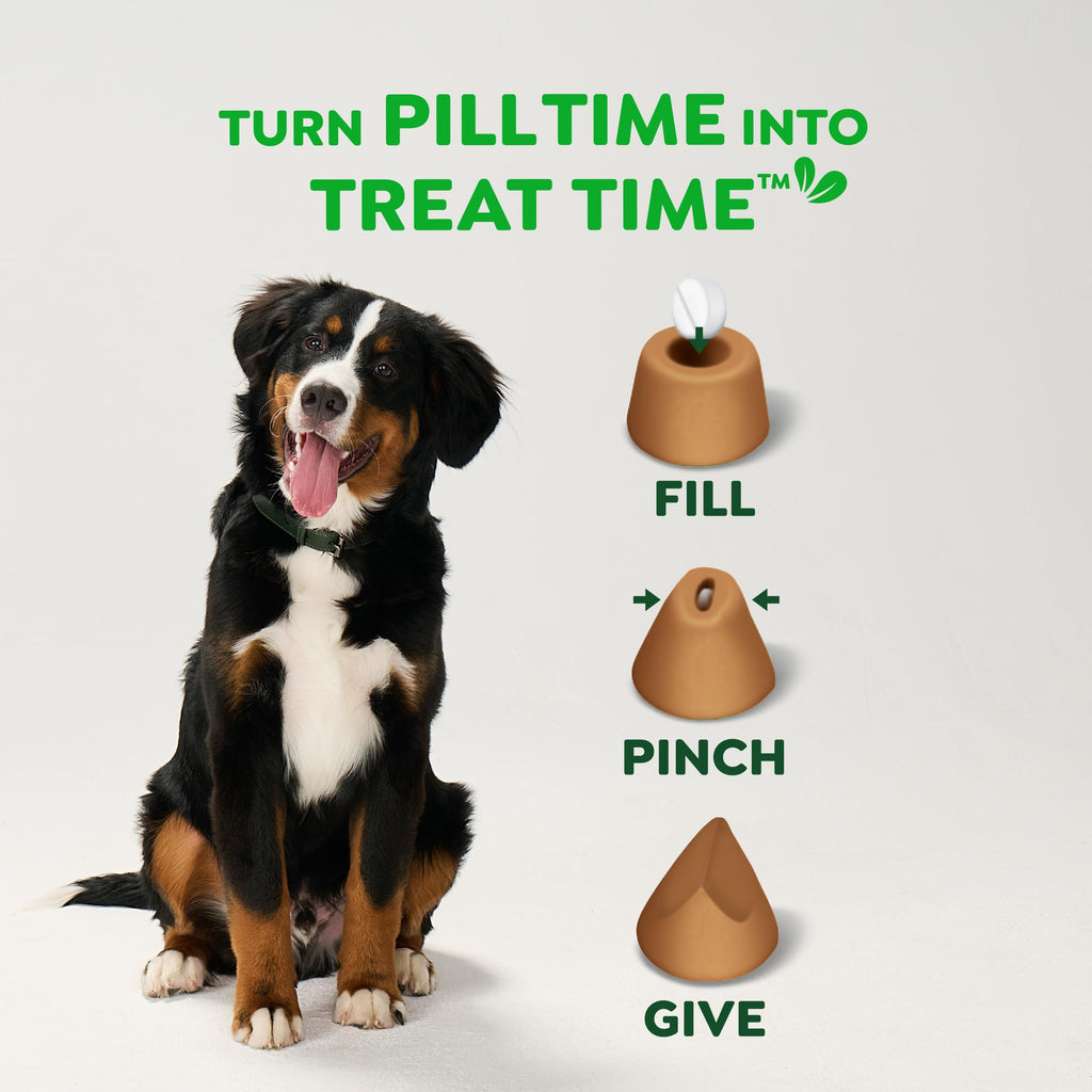 Greenies Pill Pockets Small Dog Treats, Chicken Flavor, 3.2 oz