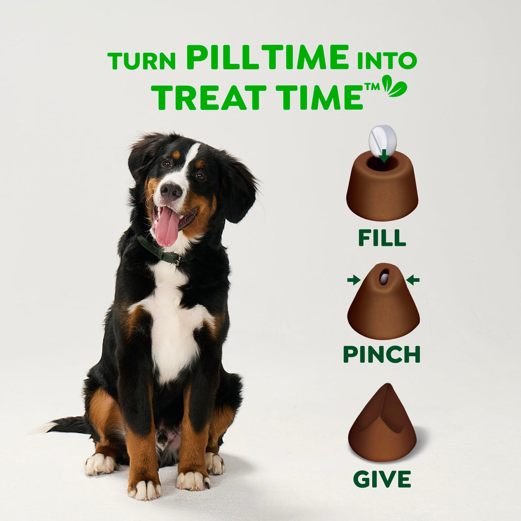 Greenies Pill Pockets Small Dog Treats, Chicken Flavor, 3.2 oz